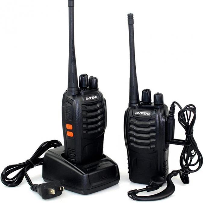 BF 888S UHF VHF 16 Channels Two Way Radio 888s Handy Talky Walk Walkie Talkie 1